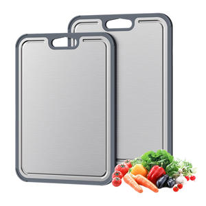 Tabla de Cortar de Titanio Reforzada, Rectangular, Antideslizante, con Doble Cara, para Uso Doméstico en la Cocina - Product Image 4