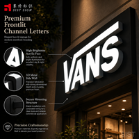 Letrero Publicitario LED Creativo para Interiores/Exteriores con Logotipo Personalizado, Letras Luminosas de Acrílico y Acero Inoxidable Esmerilado para Bares