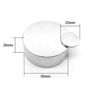 N35 N52 40x20 Mm Super Strong Round Rare Earth Powerful Ndfeb <span class=keywords><strong>Gallium</strong></span> Metal Magnetic Speaker Disc Aimant néodyme - Product Image 4