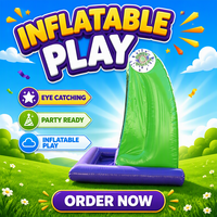 Jeu de sport gonflable Gunge Tank & Roulette Carnival en PVC, marque GZAD, modèle IBB88, à vendre