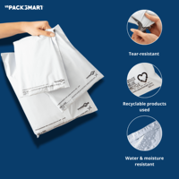 Sac d'expédition en plastique épais de 60 microns, enveloppe polyvalente autocollante, sac de coursier durable