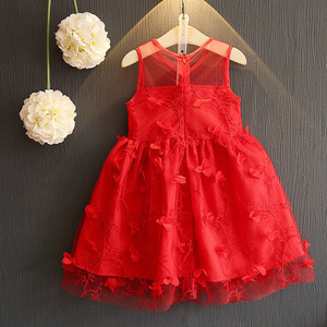 Fabricante de Ropa, Nuevo Estilo, Vestido de Niña con Hermosas Flores Francesas, del Mercado Mayorista de China - Product Image 2