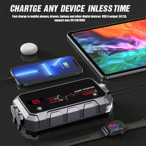 Супер 12 В 8000 Мга аварийный стартер, Суперконденсатор, пусковой стартер с воздушным компрессором для дизельных автомобилей, газовых автомобилей, мотоциклов - Product Image 4