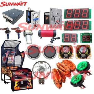 Kit de Máquina de Baloncesto Arcade DIY con Pantalla LCD, Funciona con Monedas, Juegos de Tiro con Tiempo Cero en Inglés para Arcade - Product Image 3