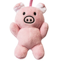 Mobile musical en peluche pour berceau de bébé, jouet apaisant à agripper pour poussette, poupée animale suspendue, hochet pour berceau