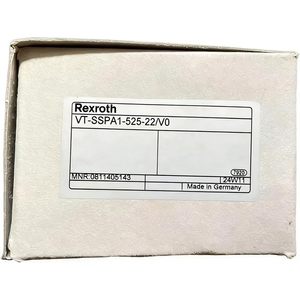 Amplificador de Válvula Rexroth VT-SSPA1-525-22/V0 24V Entrada 0-10V Salida 0-2.5A Hecho en Alemania - Product Image 6