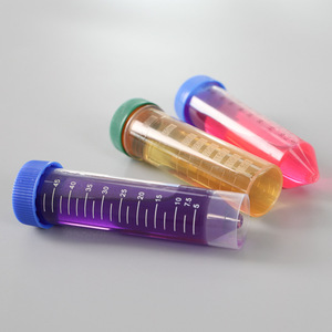 Tubos de Centrífuga Médica Yongyue de 50 ml, de Polipropileno, con Fondo Redondo y Puntiagudo, con Soportes y Filtros para Uso en Laboratorio - Product Image 2