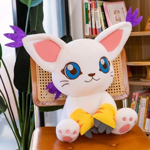 Cadeau d'anniversaire pour enfants mignon fée Tailmon <span class=keywords><strong>chiffon</strong></span> <span class=keywords><strong>poupée</strong></span> peluche douce avec de grandes oreilles oreiller mignon droit en plusieurs tailles - Product Image 2