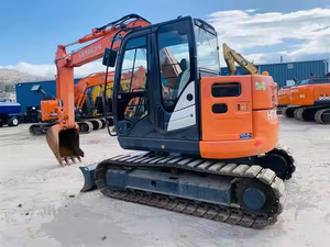 Maquinaria de excavadora Hitachi ZX75 usada original bien mantenida en stock máquina de construcción Hitachi Zx75us a la venta - Product Image 6