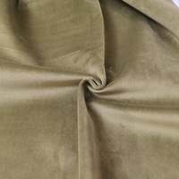 Tissu textile uni pour la maison Canapé en velours côtelé JES44 - MOSCOW VELUTOP rouleau de velours vert velours pour canapé