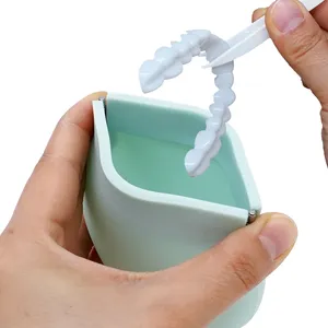 Dentistry Silicone Denture Case Mouth Guard Orthodontic Container <b>Storage</b> Invisible Braces <b>Storage</b> Clean Box Oral Care Hygiene - Product Image 3