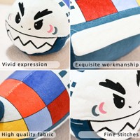 Jouet en peluche bateau personnalisé en usine |   Peluche navire douce et rembourrée avec broderie, faible MOQ disponible, broderie pour cadeau de fan
