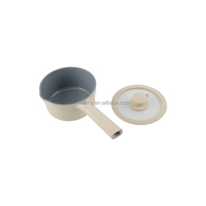 Batterie de cuisine en aluminium pour la maison Ustensiles de cuisine avec casserole Marmite à soupe Poêle à frire Couvercle en verre pour usage quotidien - Product Image 6
