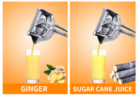 Juicer Buah Manual Pemeras Jeruk Lemon Lemon Tekan Tunggal Tugas Berat Logam Aloi Aluminium Kualitas Tinggi