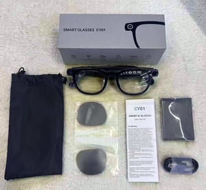 Lunettes <span class=keywords><strong>de</strong></span> soleil intelligentes CY01 8MP avec caméra 1080P, son HIFI, <span class=keywords><strong>réduction</strong></span> <span class=keywords><strong>de</strong></span> <span class=keywords><strong>bruit</strong></span> ENC, étanches IPX-5, anti-lumière bleue, avec fonction casque - Product Image 6