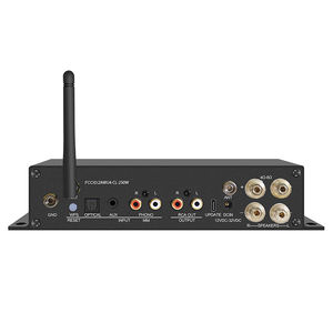 Nouveau modèle P Amplificateur de puissance audio Récepteur Wi-Fi domestique avec <span class=keywords><strong>entrée</strong></span> microphone BT 5.0 Vinyl MM - Product Image 3
