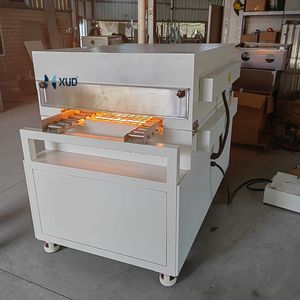 450C Degree Heat <b>Shrink</b> Tunnel Dryer Heat Treatment Oven Conveyor Oven Full-automatic Drying Control Hot Air Forced Circulation - Product Image 2