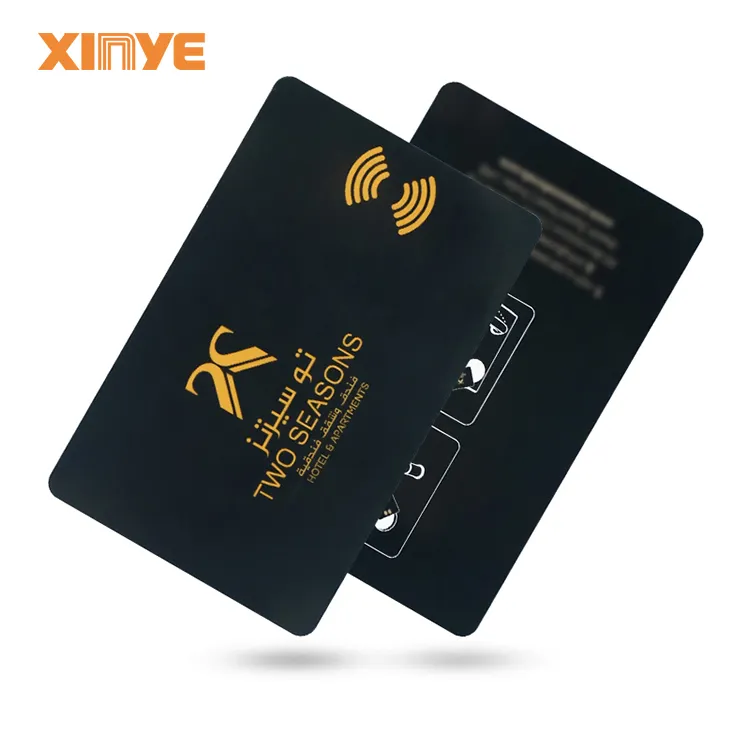 Carte de visite RFID en PVC avec impression à personnaliser, pour amusantes, 13.56 MHZ, NFC