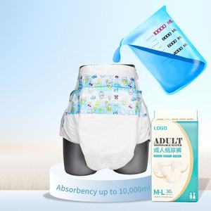 Couches pour adultes de qualité supérieure Produit de soins de santé unisexe jetable doux sans allergie Caractéristique imprimée pour les aînés - Product Image 3