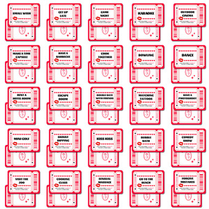 50 cartes d'interaction personnalisées <span class=keywords><strong>pour</strong></span> couples, petites cartes de questions mutuelles <span class=keywords><strong>pour</strong></span> un <span class=keywords><strong>jeu</strong></span> de conversation en boîte en carton coloré - Product Image 4