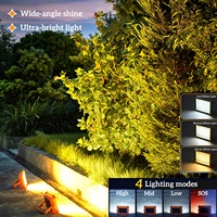 Projecteur solaire LED OTHC-PTLYD03 pour extérieur, fabrication directe OEM/ODM, rechargeable, portable, super lumineux, étanche, idéal en cas de panne de courant