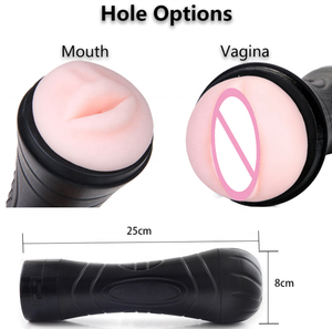 Masturbateur automatique en plastique populaire pour hommes adultes, vibrateur, masturbation, vagin artificiel, jouets sexuels, masturbateur pour homme - Product Image 2