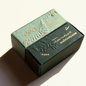 Scatole regalo con Design squisito stampato in rilievo prodotto in serie con loghi in rilievo e accenti di lamina d'oro - Product Image 5