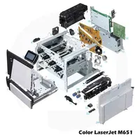 Rakitan Panel Kontrol untuk Printer HP M651 M855 X555 M806 5851-5950 CZ255-60102