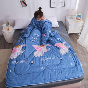 Couette d'hiver Offre Spéciale 100% Polyester pour enfants <span class=keywords><strong>et</strong></span> adultes, couette paresseuse avec manches pour cadeau de noël - Product Image 5