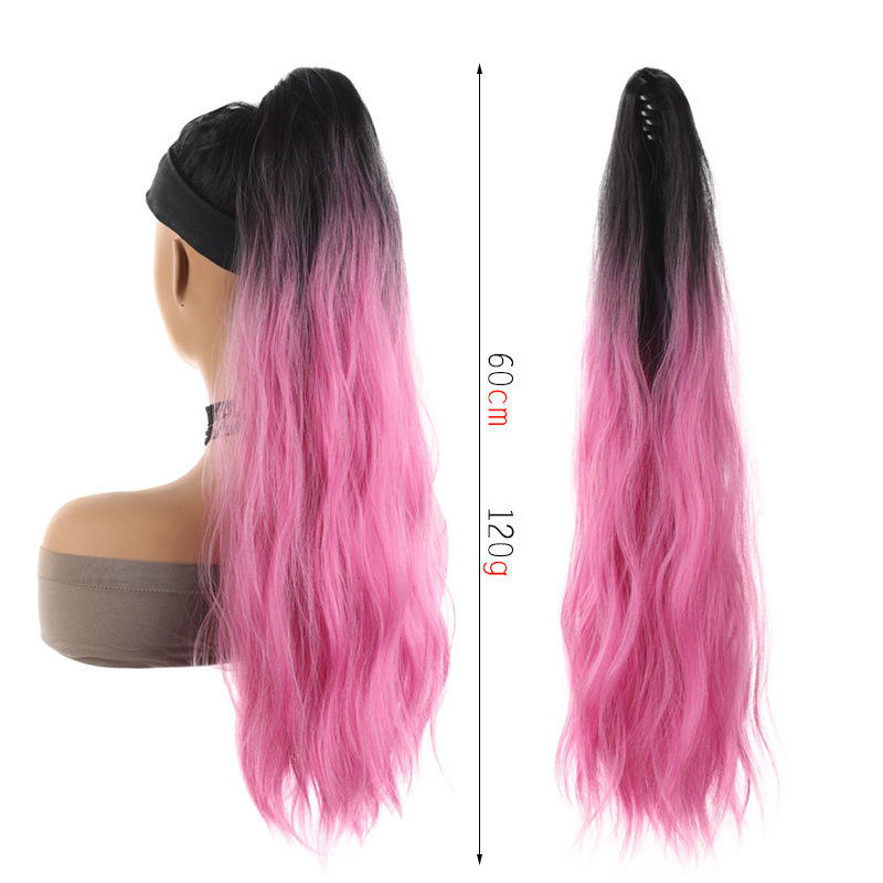 สีชมพูและสีดำ