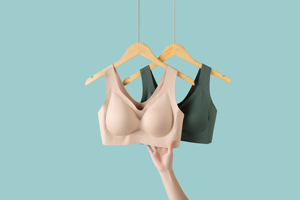 Soutien-gorge sans fil anti-affaissement HY Plus Size, soutien-gorge minimisant sans couture à bretelles larges avec coussinets amovibles M-5XL pour poitrines généreuses et courbes généreuses - Product Image 5