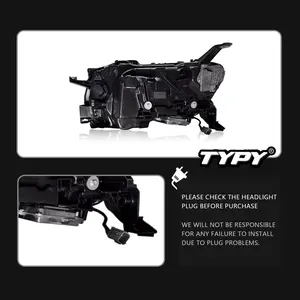 TYPY Nuevas Luces Delanteras para Land Cruiser LC300 2022-2023, Faros LED de Proyección, Luces de Circulación Diurna, 36V 100W 8000 Lúmenes - Product Image 5