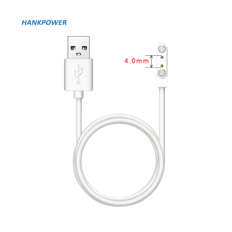 Cavo Di Ricarica Magnetica USB Per Smartwatch - Compatibile Con Orologi A 2 Pin (Distanza 7,62mm) - Foto 3