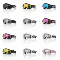Lunettes de casque de moto transfrontalières d'usine, verres interchangeables, protection UV intégrale, résistantes aux rayures pour le sport
