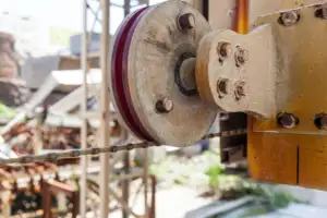 Taş makineleri Wanlong SJ-2000A sayısal kontrol elmas tel testere mermer granit blok kesme makinesi - Product Image 3