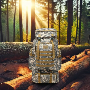 Customizable BPL41 C3 Tactical Backpack <b>Waterproof</b> <b>Outdoor</b> Adventure Bag Camouflage Zipper for Hiking Mountaineering New Factory - Product Image 1