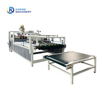 Máquina de encolado de cartón corrugado semiautomática para hacer cajas de cartón corrugado