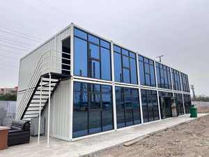 Casa contenedor de envío de acero de 20 40 pies para casa pequeña, garaje doméstico, uso versátil para oficina, tienda, almacén, dormitorio, aplicación - Product Image 6