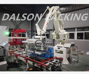 Palettiseur robotisé pour la préhension et le placement de cartons, empileur de palettes de boîtes en carton par robot, machine d'emballage de palettes par robot - Product Image 3