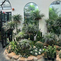 Grand Arbre Dragon Artificiel en Pot, Plante PE sur Pied, Bonsaï Paysager pour Décoration Moderne de Maison, Villa, Centre Commercial, Fête et Événement
