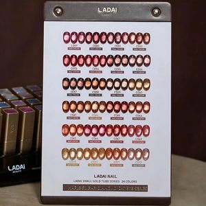 LADAI 24 Couleurs Vernis à Ongles Gel UV LED Effet Œil de Chat Diamant Sucre d'Érable Soak Off pour Salon - Product Image 1