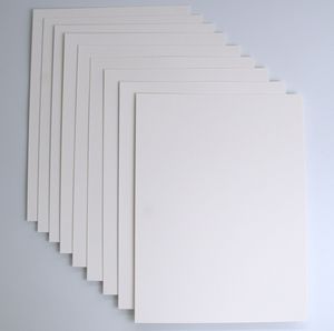 S&L Carton de passe-partout rectangulaire de 35 mm d'épaisseur, sans acide, en pâte de bois vierge, structure en cœur de riz, durable, pour cadres photo - Product Image 2