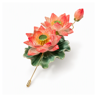 Broche et épingle de revers en fleurs artificielles en soie faites à la main pour décorations de mariage et cadeaux de mariage