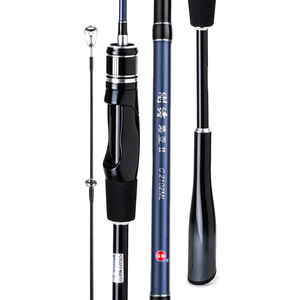 Canne à pêche Guangwei Gangtao Lure Rod ML Action 2 sections en fibre de carbone 1,8M 2,4M pour la pêche en mer et en eau douce - Product Image 2