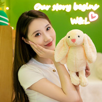 Boneka Hewan Lucu 45cm yang Laris Manis - Kelinci Imut - Boneka Lembut untuk Hadiah Festival Anak-anak