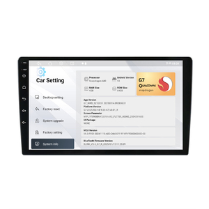 Autoradio stéréo vidéo avec écran tactile de 9 à 13 pouces, GPS, DSP, CarPlay, Android 13, Qualcomm Snapdragon 680, personnalisation d'usine, garantie 1 an - Product Image 2