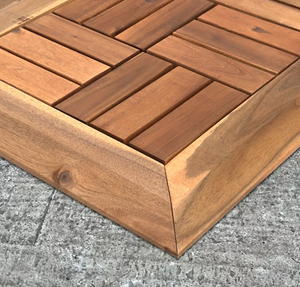 Dalles de terrasse en bois à emboîtement (30x30cm DIY) - Product Image 6