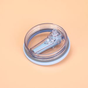 Leakproof 40oz Plastic Tumbler Lid with <b>Straw</b> & Thick Silicone Seal Ring, Replacement <b>Cup</b> Cover for Car <b>Cup</b> Ice <b>Cup</b> Travel Mug - Product Image 4