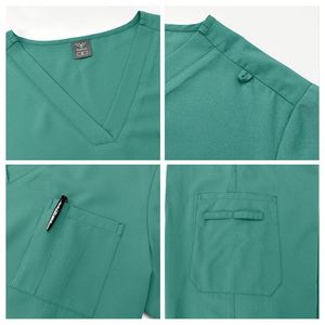Nouveau produit 2026 – Uniformes médicaux personnalisés de haute qualité avec logo pour hôpitaux dentaires, blouses médicales XL pour médecins, travailleurs et salons de beauté - Product Image 4