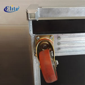 Chariot de jardin roulant pour pépinière haute capacité 500 kg, en acier, avec filet métallique et roues en caoutchouc pour outils d'extérieur, type <span class=keywords><strong>brouette</strong></span> - Product Image 5